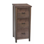 Woodland Shaker 3 Drawer File Cabinet
