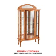 Tri Front Curio