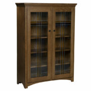 Glass Door Mission Bookcase - Image 2