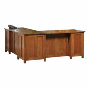 Coventry Mission L Desk With Hutch - Image 2