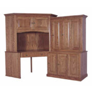 Heirwood 4 Piece Deluxe Corner Computer Center