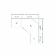 Heirwood 6 Piece Deluxe Corner Computer Center - Image 3