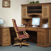 Highland L-Desk With Hutch