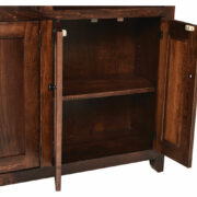 Modern Mission Bookcase with Doors - Image 2