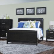 Barrington Bed with Fabric Panels - Image 2