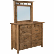 Fenwood 9 Drawer Mule Dresser