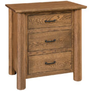 Fenwood 3 Drawer Nightstand