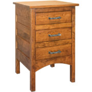 Granny Mission 3 Drawer Nightstand