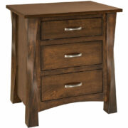 Lexington 3 Drawer Nightstand
