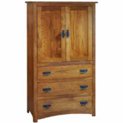 Shaker 3 Drawer Armoire