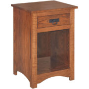 Shaker 1 Drawer Open Nightstand