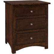 Shaker 3 Drawer Nightstand