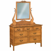 Granny Mission 7 Drawer Mule Dresser