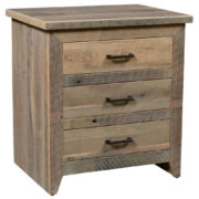 Midland 3-Drawer Nightstand