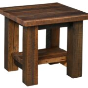 Kingston End Table with Shelf 