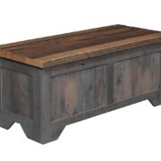 London Fog Blanket Chest