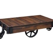 Urban Railroad Cart Coffee Table