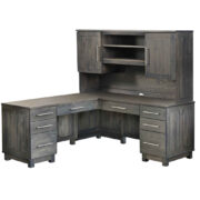 La Salle Urban L-Desk With Hutch