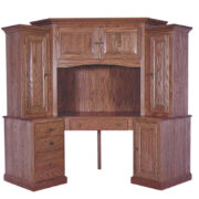 Heirwood 6 Piece Deluxe Corner Computer Center
