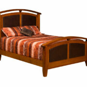 Cascade Bed With High Footboard