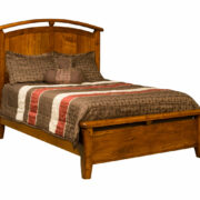 Cascade Bed With Low Footboard