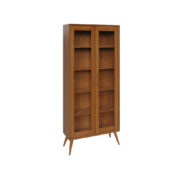 South Shore Glass Bookcase