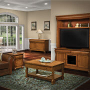 Old Classic Sleigh End Table - Image 2