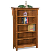 Bridger Mission Bookcase - 60"H
