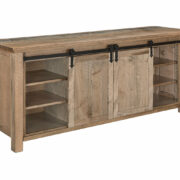 Calloway Fireplace Entertainment Center - 80⅝"W - Image 2