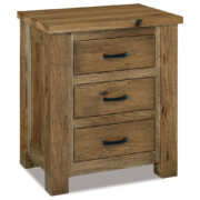 Cottage 3 Drawer Nightstand