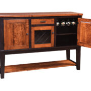Settlers Buffet With Wine Rack - Image 2