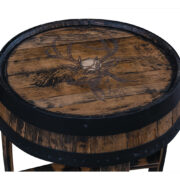 Barrel Top End Table - Image 2
