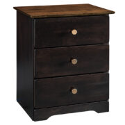 Harlow 3 Drawer Nightstand