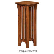 Craftsman Mission Plant Stand - Image 3