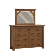 Portland 9 Drawer Mule Dresser