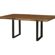 Atlanta Base Live Edge Table
