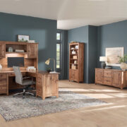 Dover L Desk With Hutch - Image 2