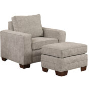 Belmont Chair and Ottoman