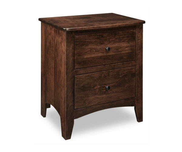 Carlston 2 Drawer Nightstand
