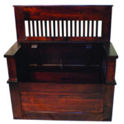 Mission Storage Bench - 37½"W - Image 2