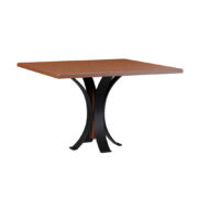 Frontier Single Pedestal Table