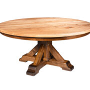 Rocky Point Round Table - Solid Top