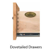 End Table With Slatted Shelves And Drawer - Image 2