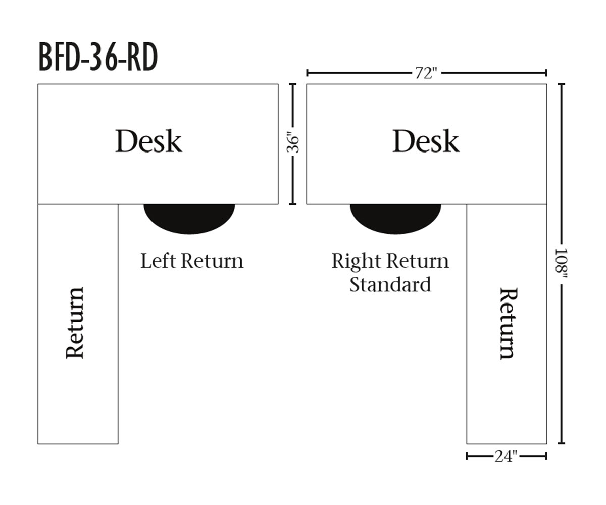 Belmont Corner and Return Desk - Image 2