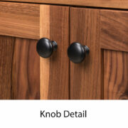 Adona 1 Door Credenza With Topper - Image 3