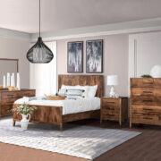 Sandalwood Panel Bed - Image 2
