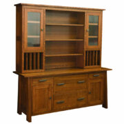 Freemont Mission Credenza With Hutch