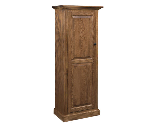 Traditional Single Door 60" Bookcase