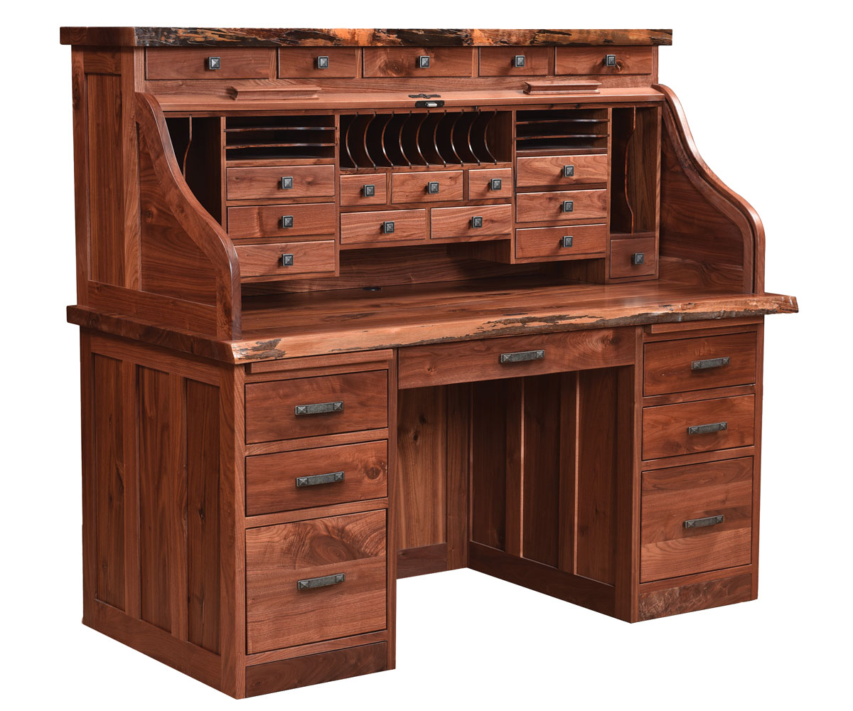 62" Mission Deluxe Desk
