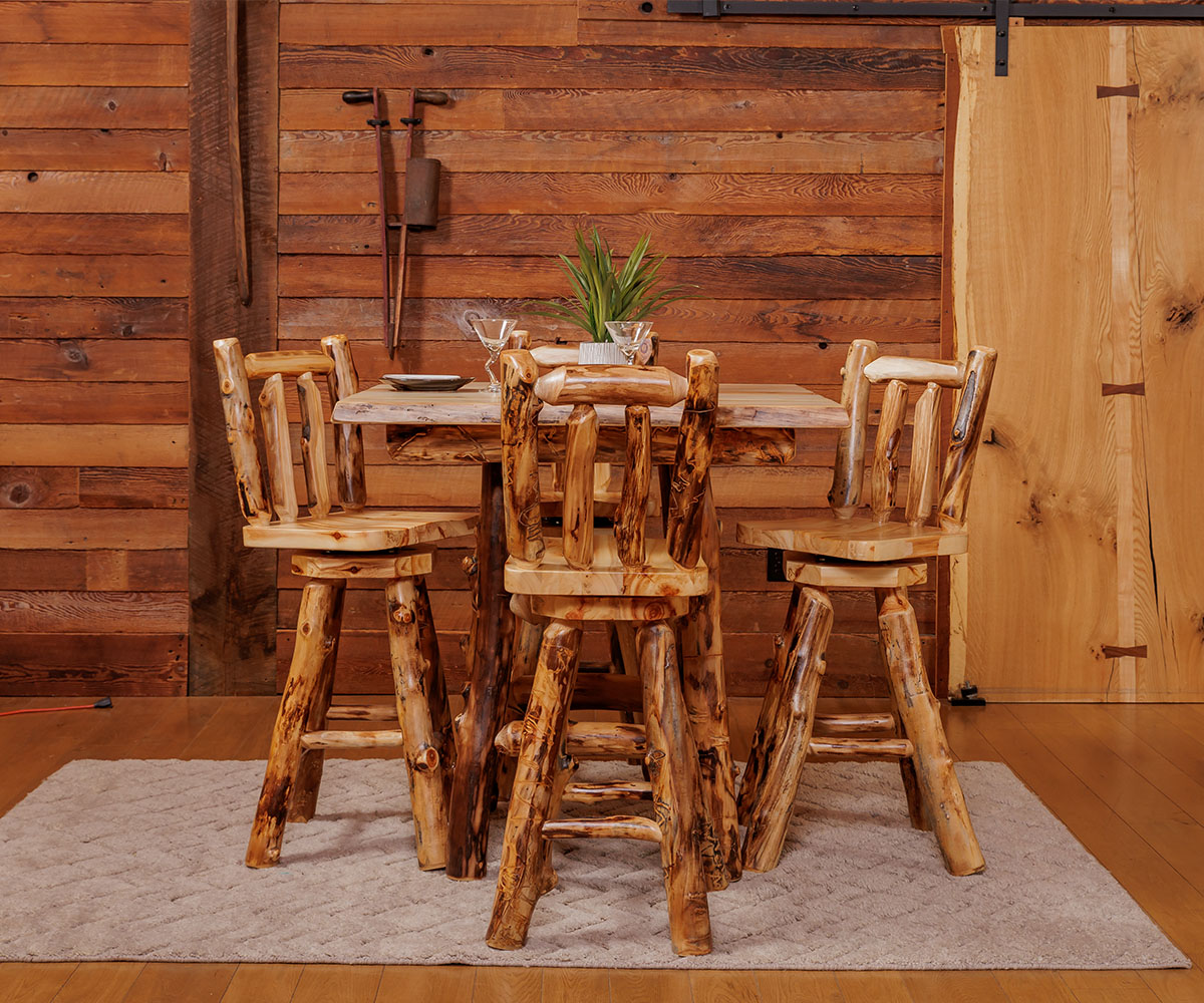 Rocky Mountain 30" Swivel Bar Stool - Aspen - Image 2